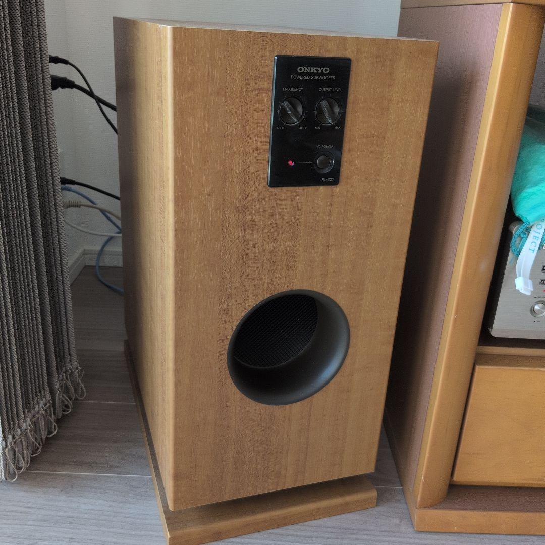 ONKYO アンプ内蔵サブウーファー SL-307