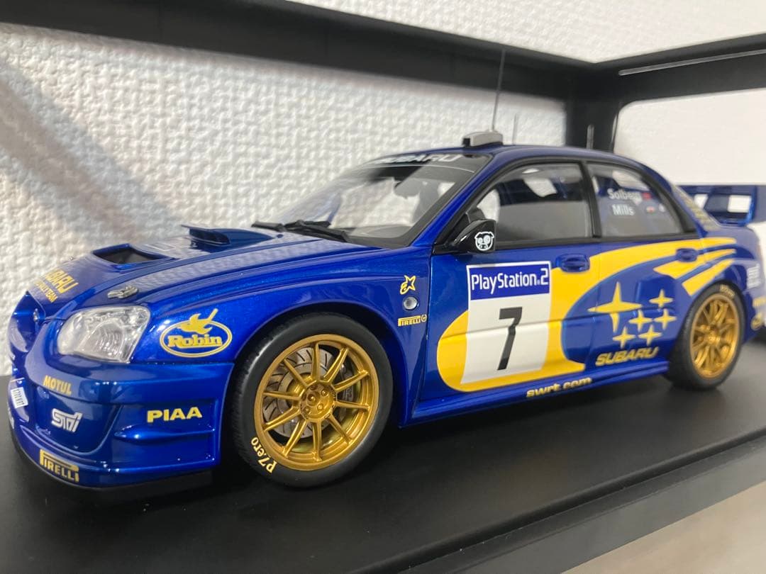 1/18 オートアート スバル インプレッサ WRC 03