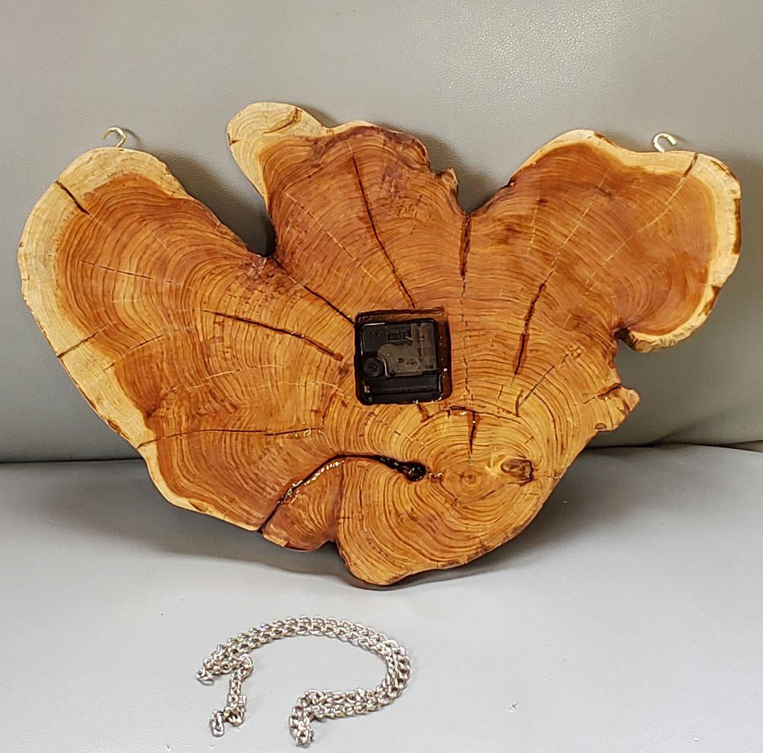 貝塚伊吹大サイズ年輪時計　ラックセット