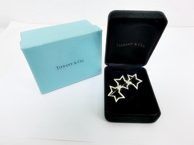 ティファニー ブローチ トリプルスター SV925 3星