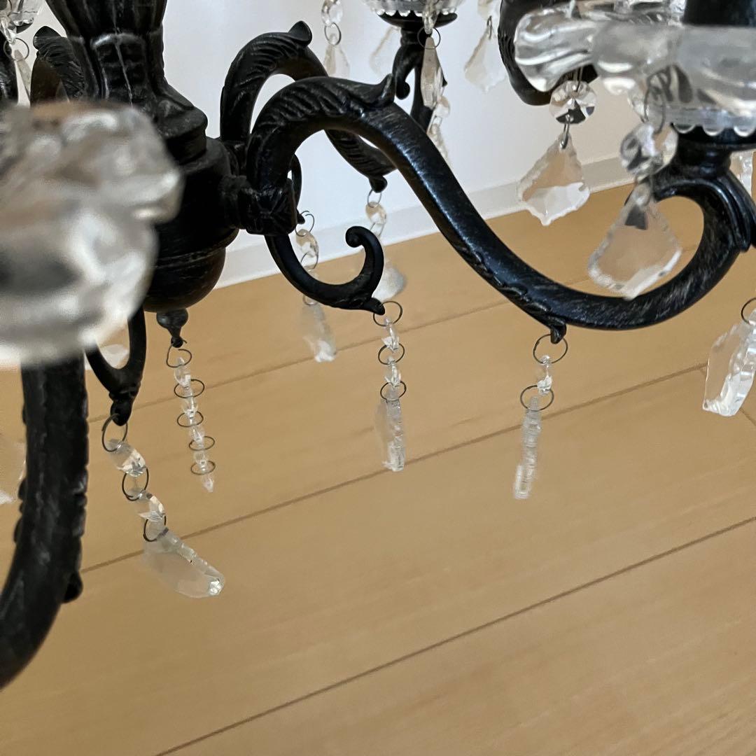 Rico　サラグレース　アンティーク調　シャンデリア　5灯