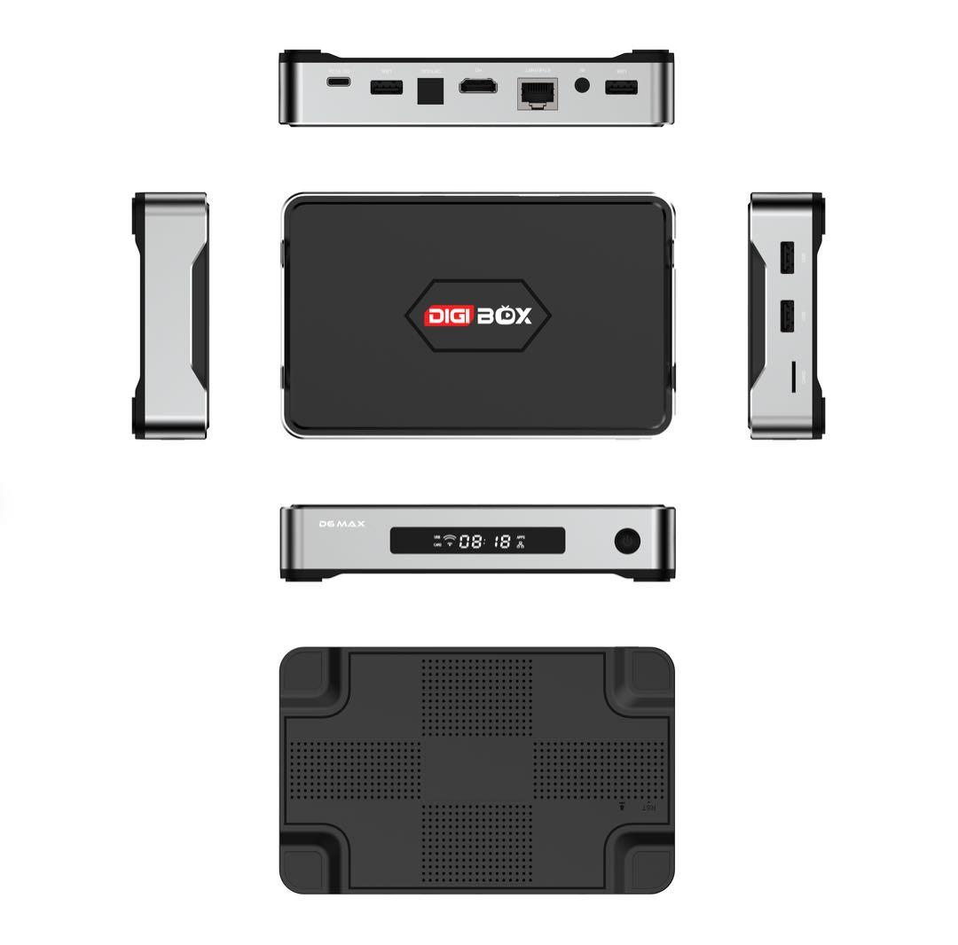 DIGIBOX D6 MAX8K対応 千兆LAN USB×4 168時間見逃し