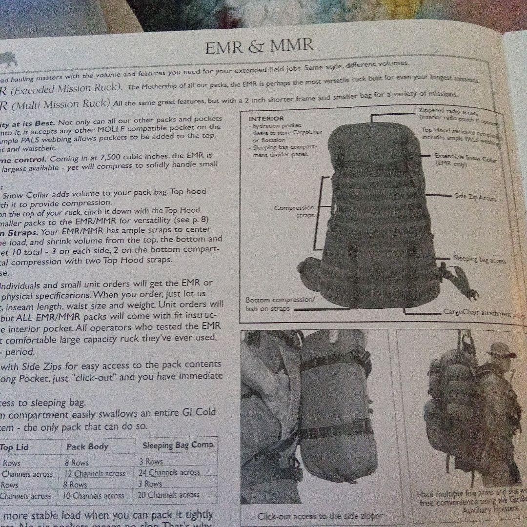 KIFARU バックパック マルチカム迷彩 付属ポーチ　セット