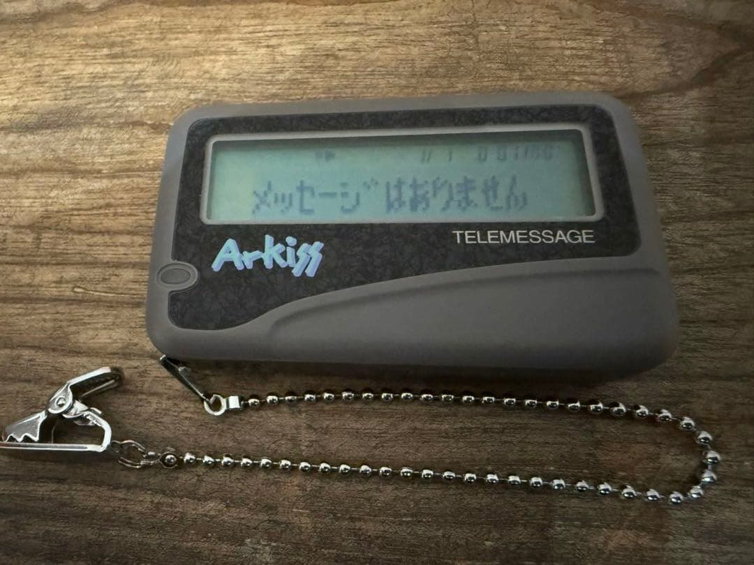 カシオ TELEMESSAGE NP Arkiss 30 ポケベル 新品未使用品