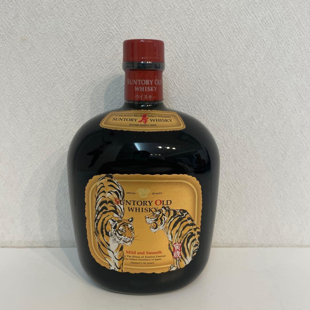 サントリーオールドウィスキー　寅年ラベル