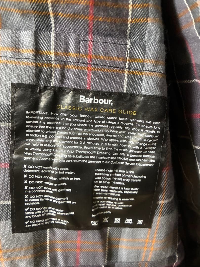 ガ*こ様 Barbour BEDALE ブラックジャケット　38