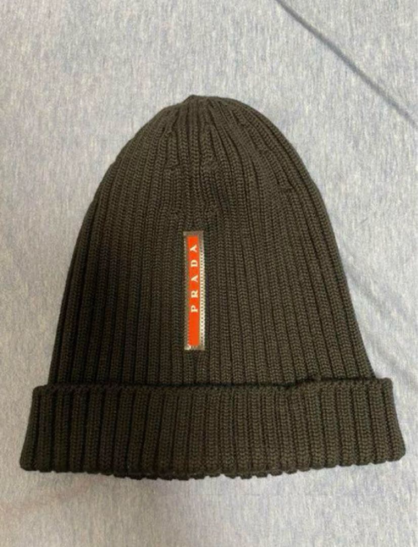 １日お値下げ　PRADA ブラック帽