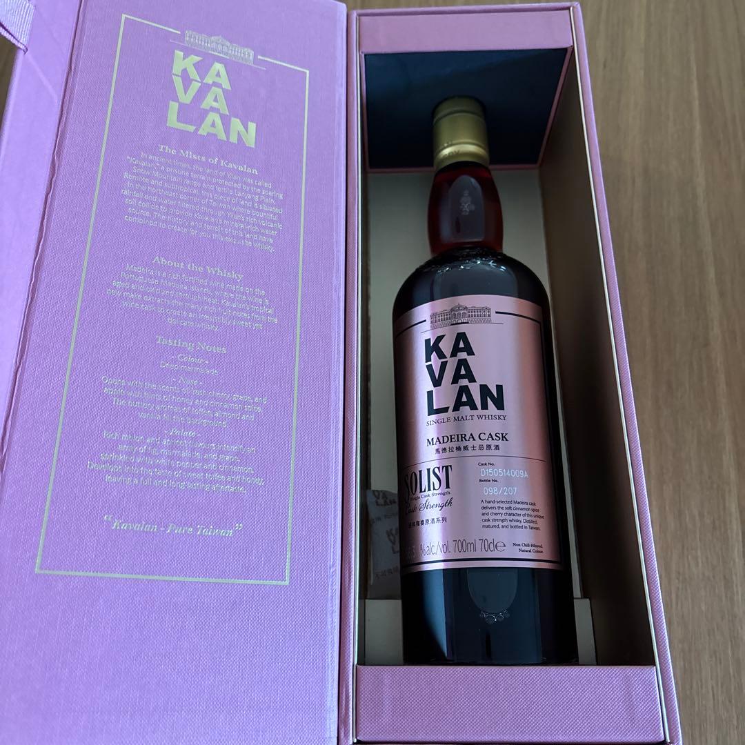 【限定品】　カバラン ソリスト マディラ　カスクストレングス