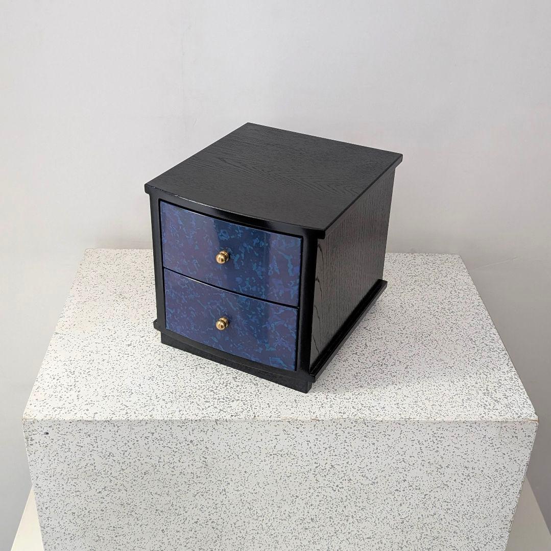 津軽塗 ロイヤルコレクション ミニチェスト 漆器 引き出し 2段 USED 美品