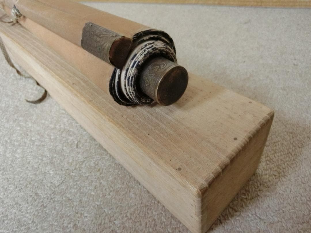 処分価30（金）22時まで【掛軸　仏画　観音様　色彩画・74・軸　骨董古美術】◆