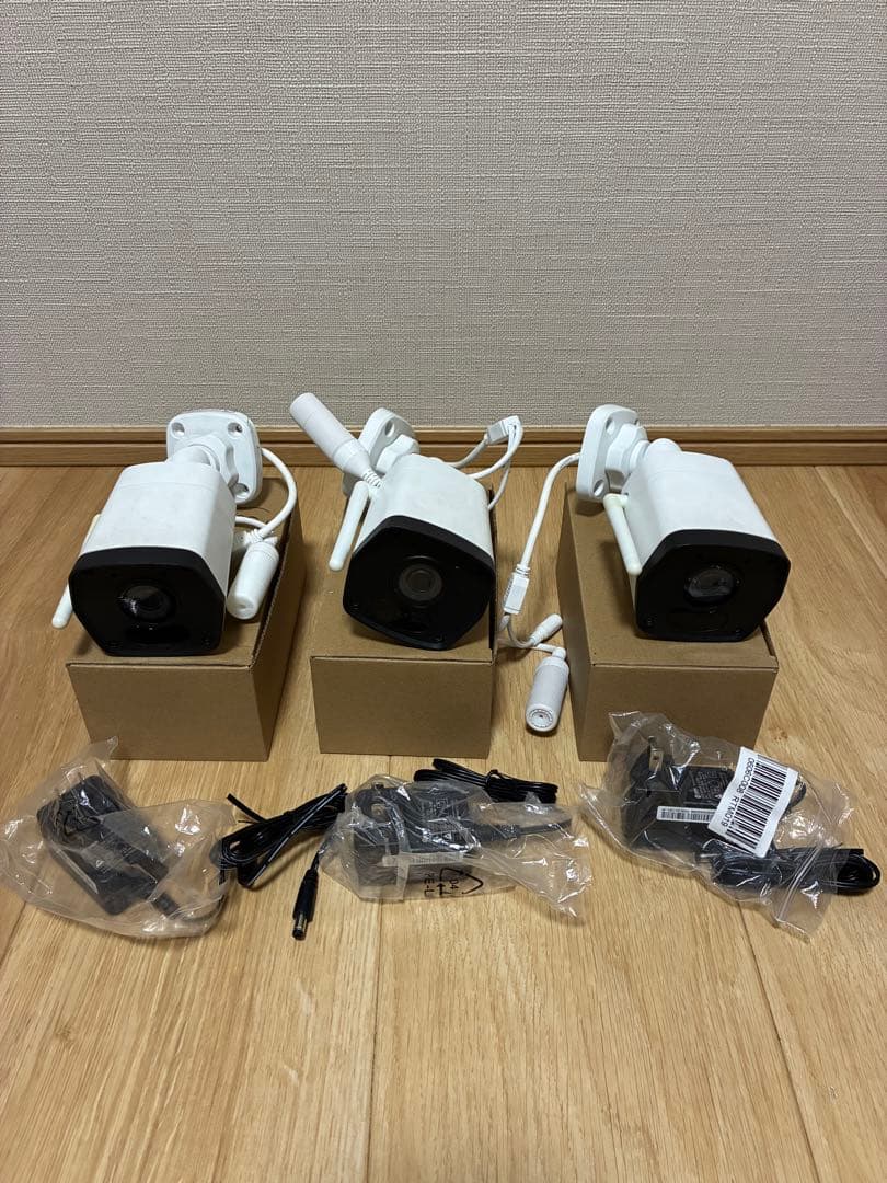 防犯カメラ　ワイヤレス対応ネットワークカメラ　CNW3SZ11 CNW3CBF1