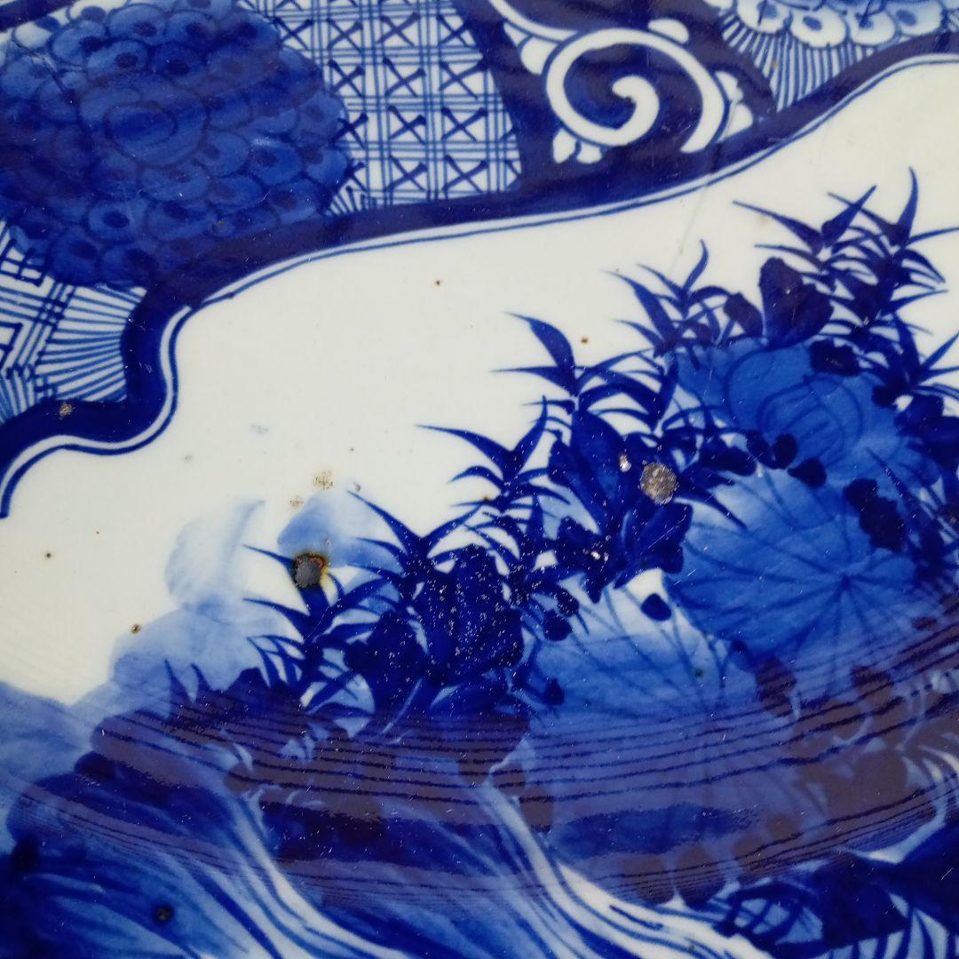 古伊万里　大皿　忠　E−668