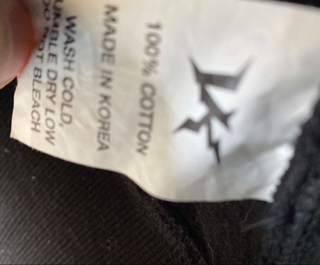 【ゆーさん　専用】Girls Don't Cry ブラック パーカー L