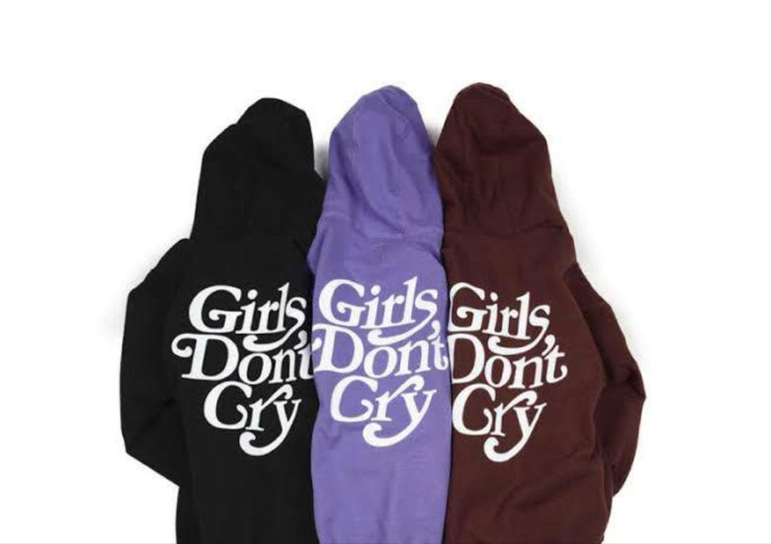 【ゆーさん　専用】Girls Don't Cry ブラック パーカー L