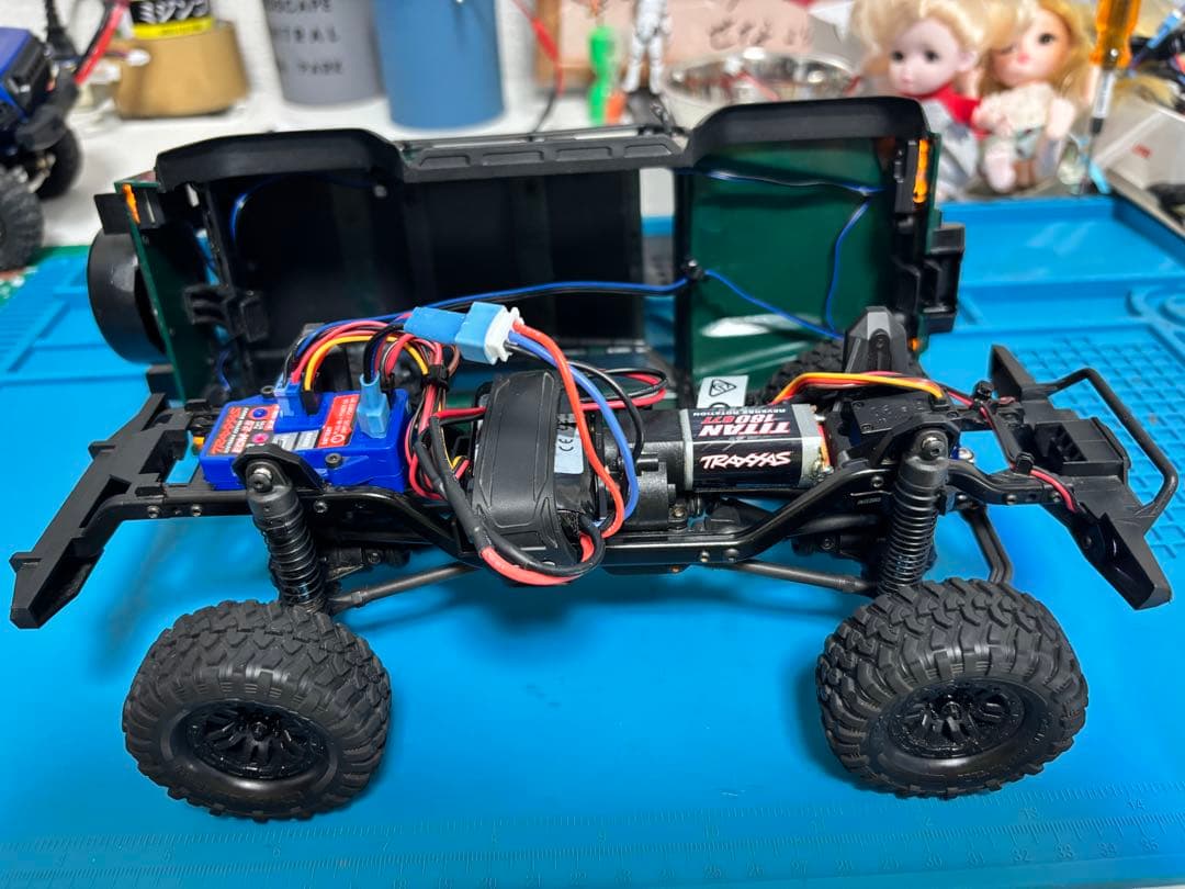 Traxxas TRX4M 1/18スケールのラジコンカーです。