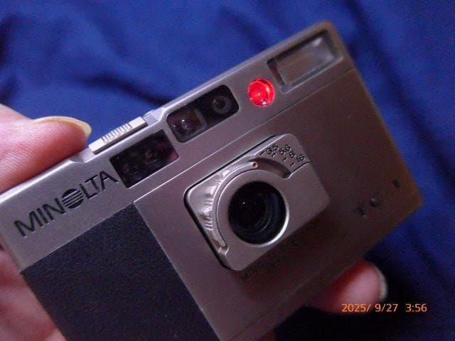momo&mikan　MINOLTA TC-1 フィルムカメラ 取扱説明書