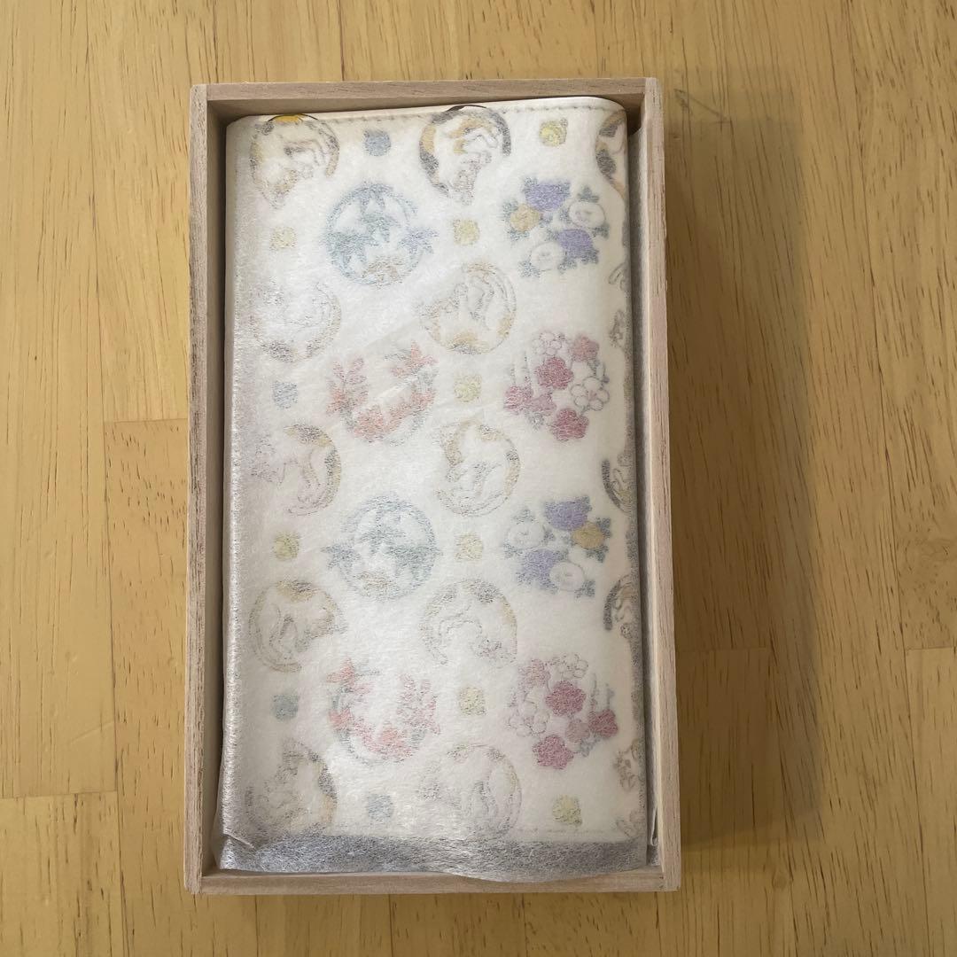 【未使用品】浅草文庫 友禅染 猫 ネコ スマホケース　マルチケース