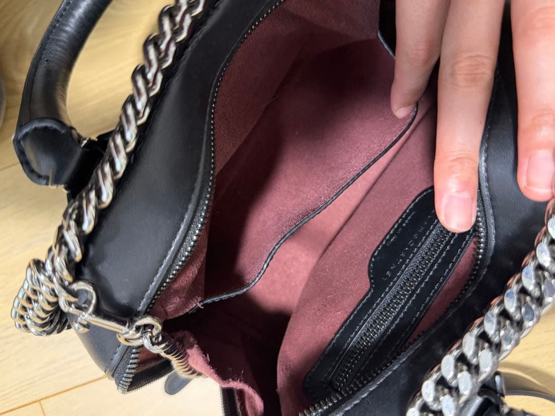 Stella McCartney ブラックショルダーバッグ