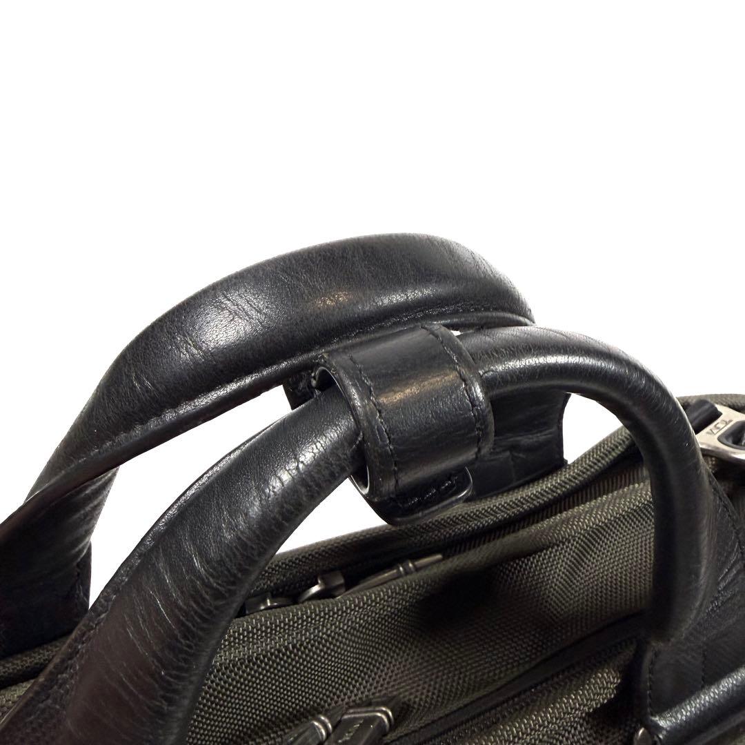 【希少色】トゥミ　ビジネスバッグ　アルファ2 3way 大丸限定　カーキ系