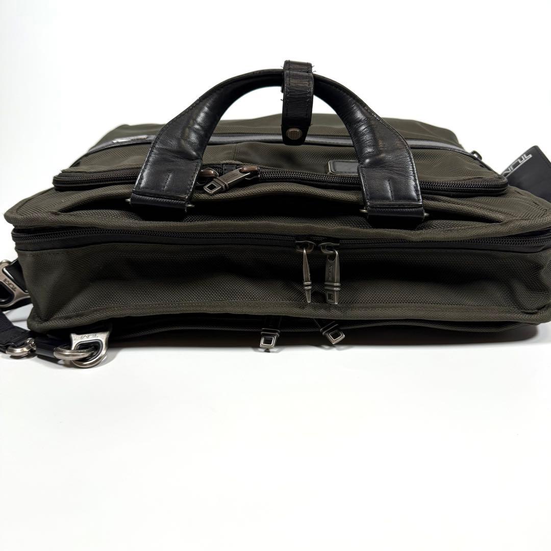 【希少色】トゥミ　ビジネスバッグ　アルファ2 3way 大丸限定　カーキ系