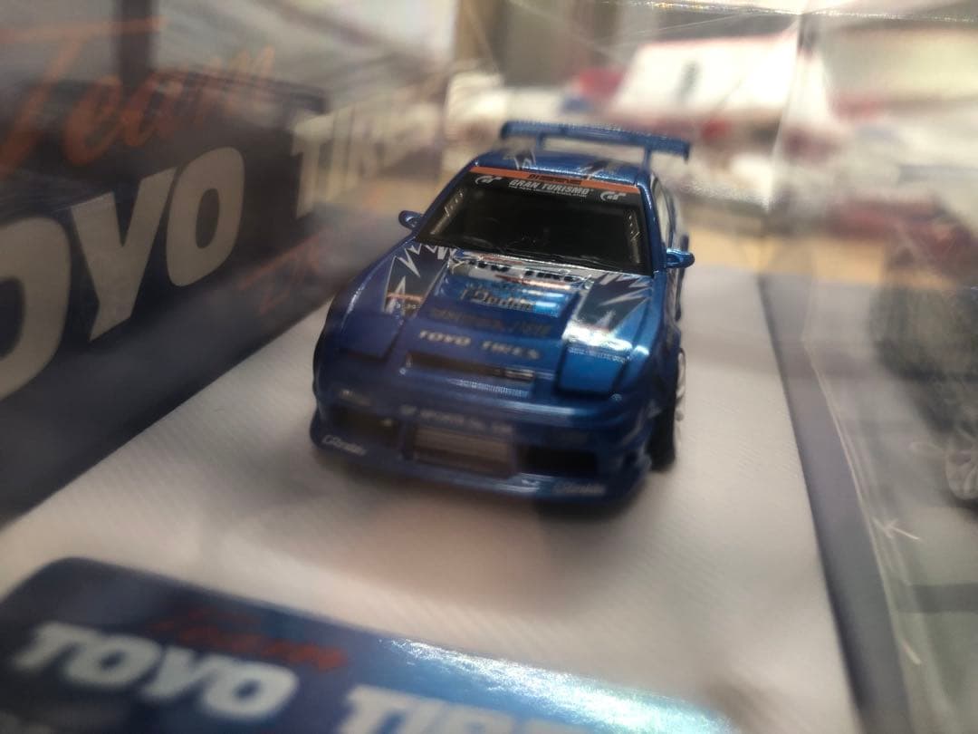 ミニカー Toyo Tires 180SX 1/64 Micro Turbo