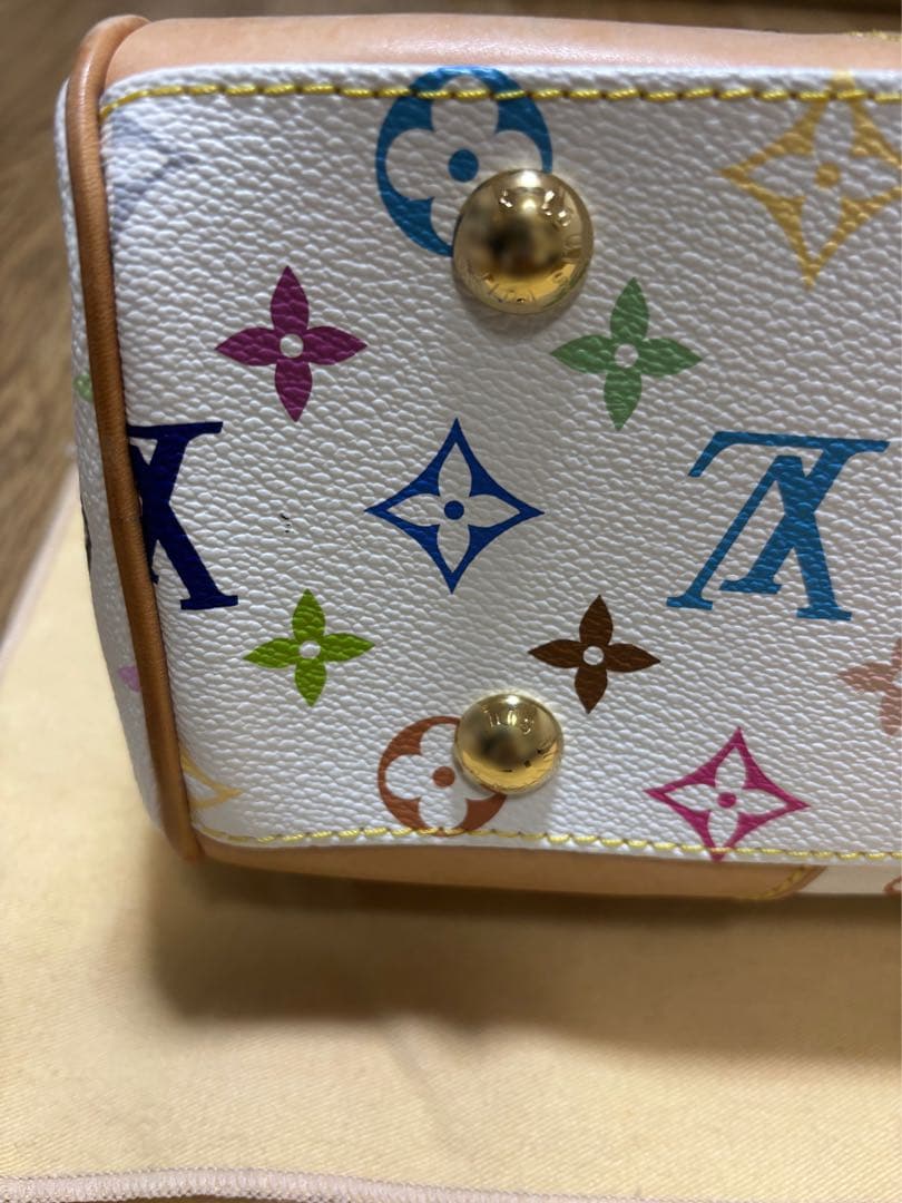 ね*︎様 ルイヴィトン　ビバリー　MM マルチカラー　ホワイト