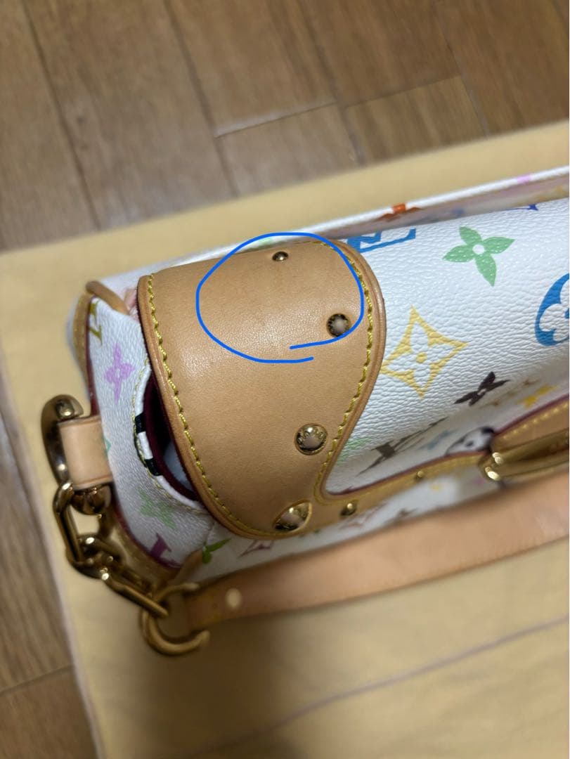 ね*︎様 ルイヴィトン　ビバリー　MM マルチカラー　ホワイト