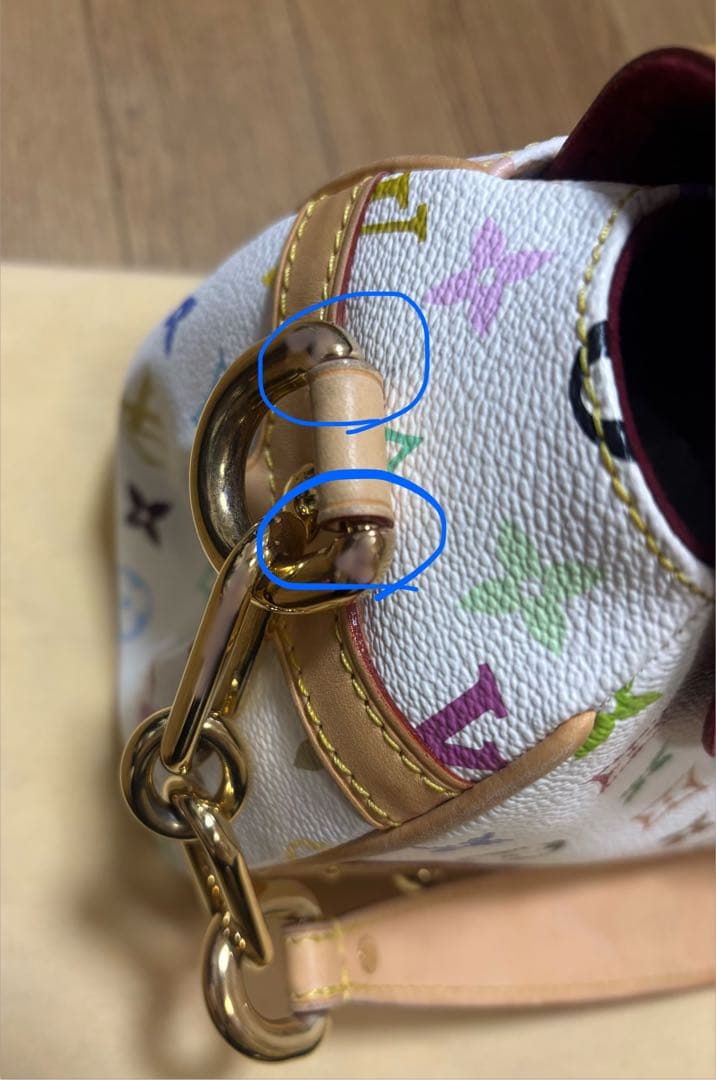 ね*︎様 ルイヴィトン　ビバリー　MM マルチカラー　ホワイト