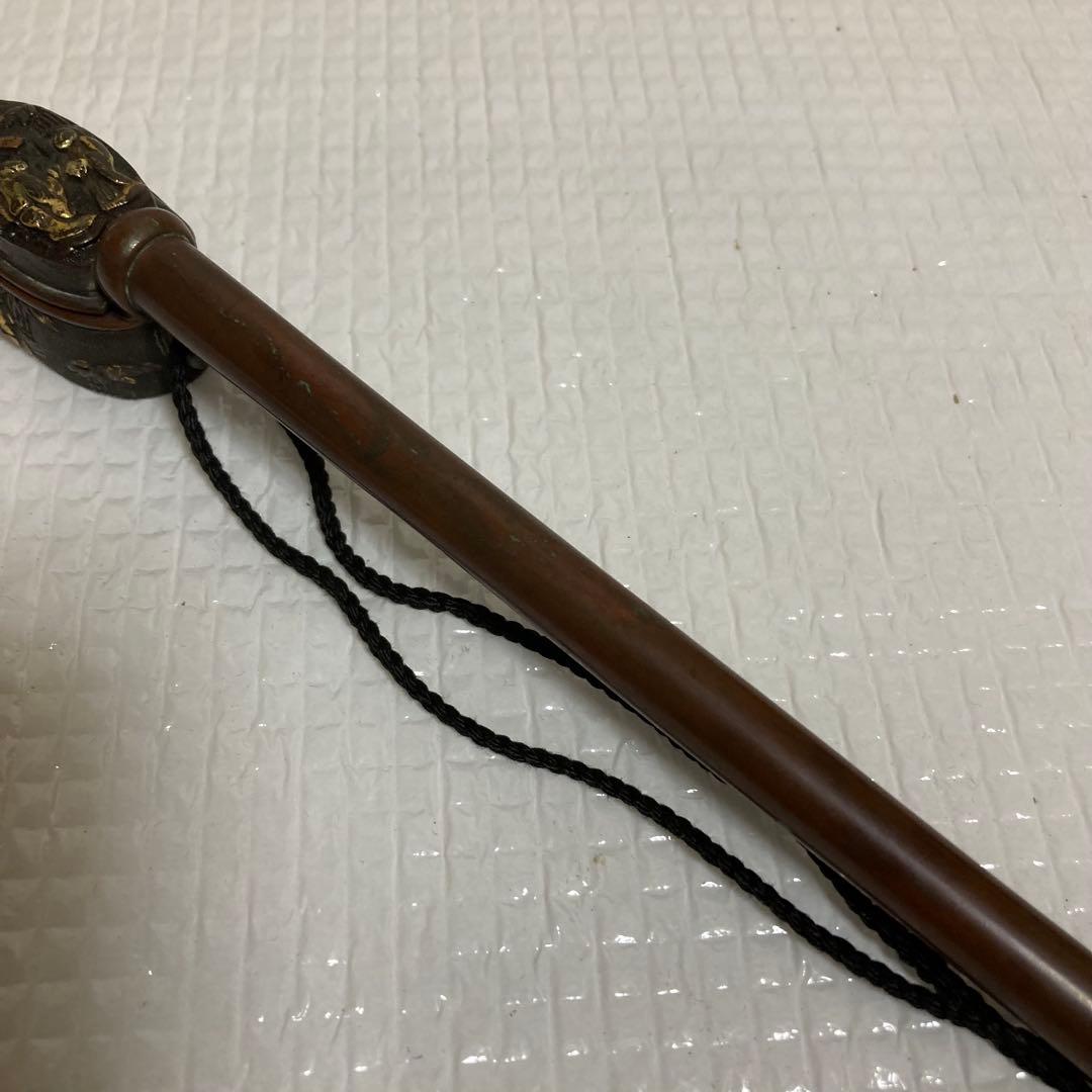 レトロ 時代物 珍品 細密金工象嵌 矢立 古民具 昔の文房具 骨董品 古道具