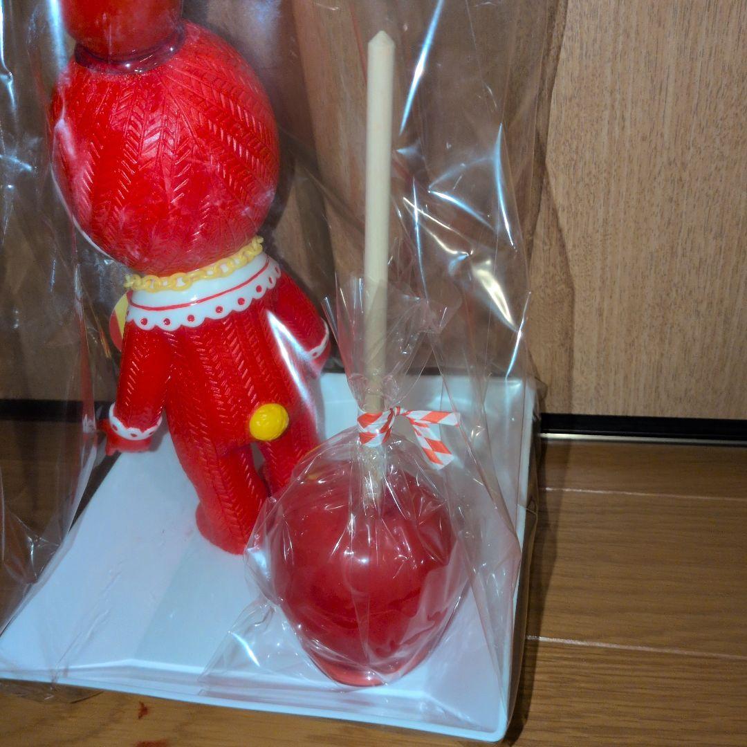 食品サンプル　チャーミーちゃん　りんごあめ