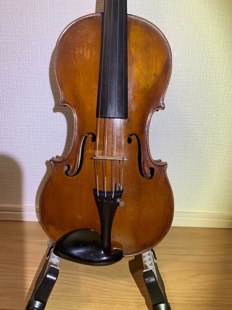 19世紀　チェコ製　4/4 バイオリン　虎杢