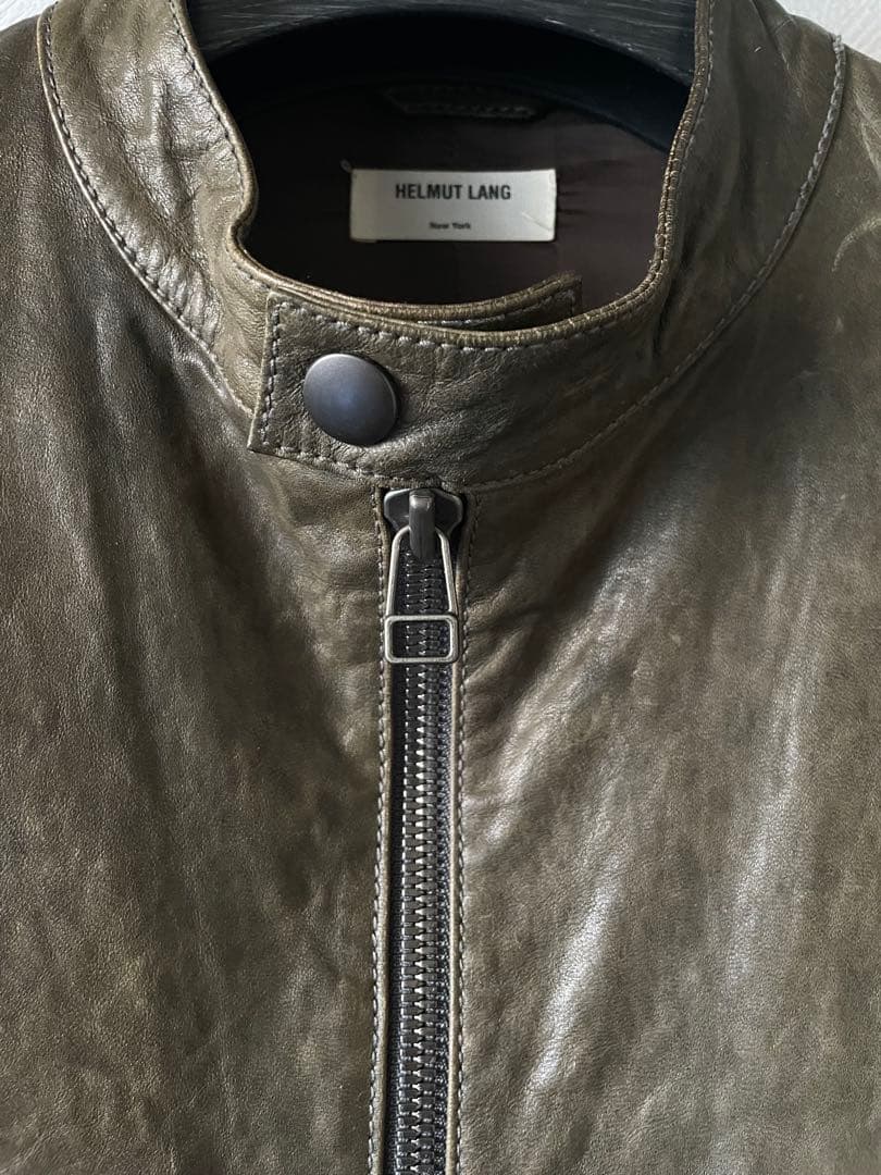 17aw「HELMUT LANG」Sheep Leather Riders