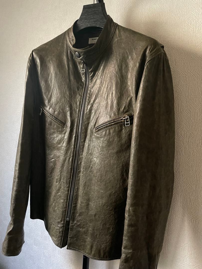 17aw「HELMUT LANG」Sheep Leather Riders