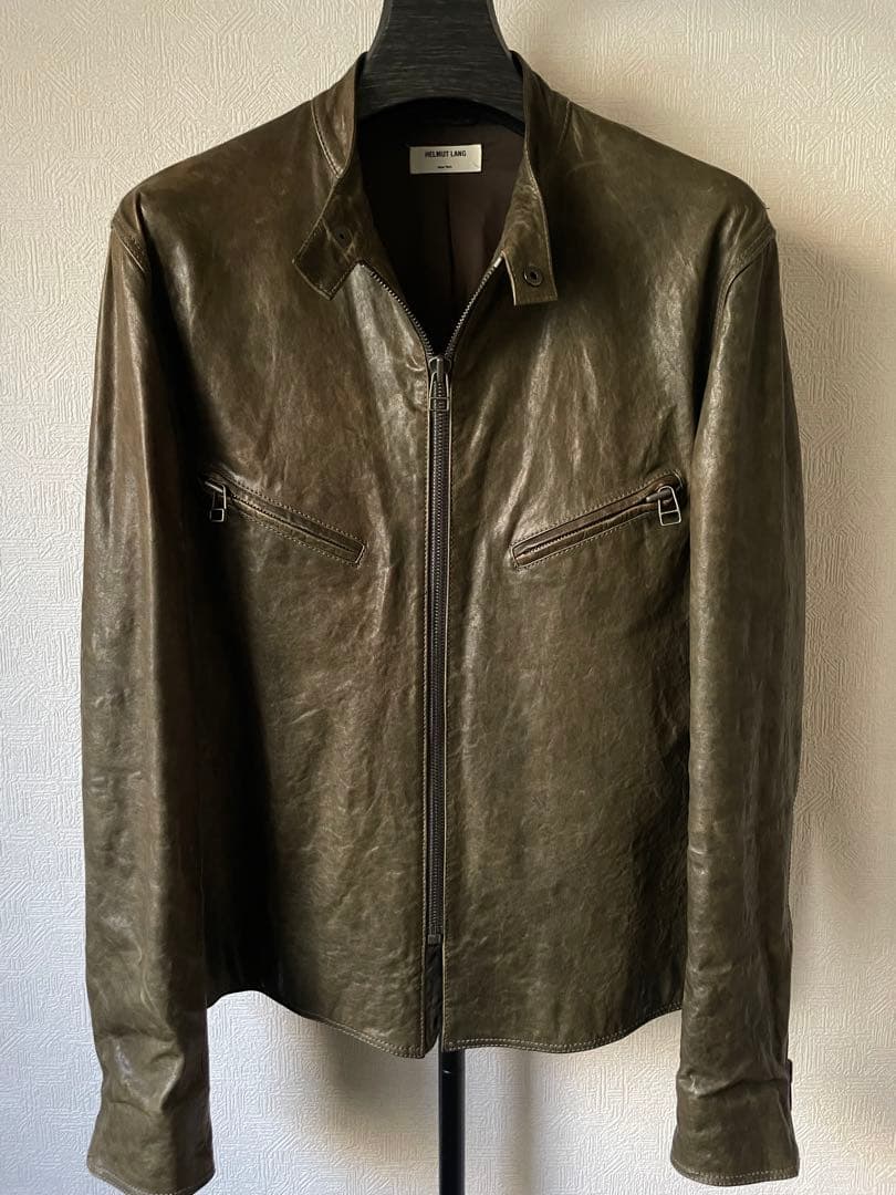 17aw「HELMUT LANG」Sheep Leather Riders