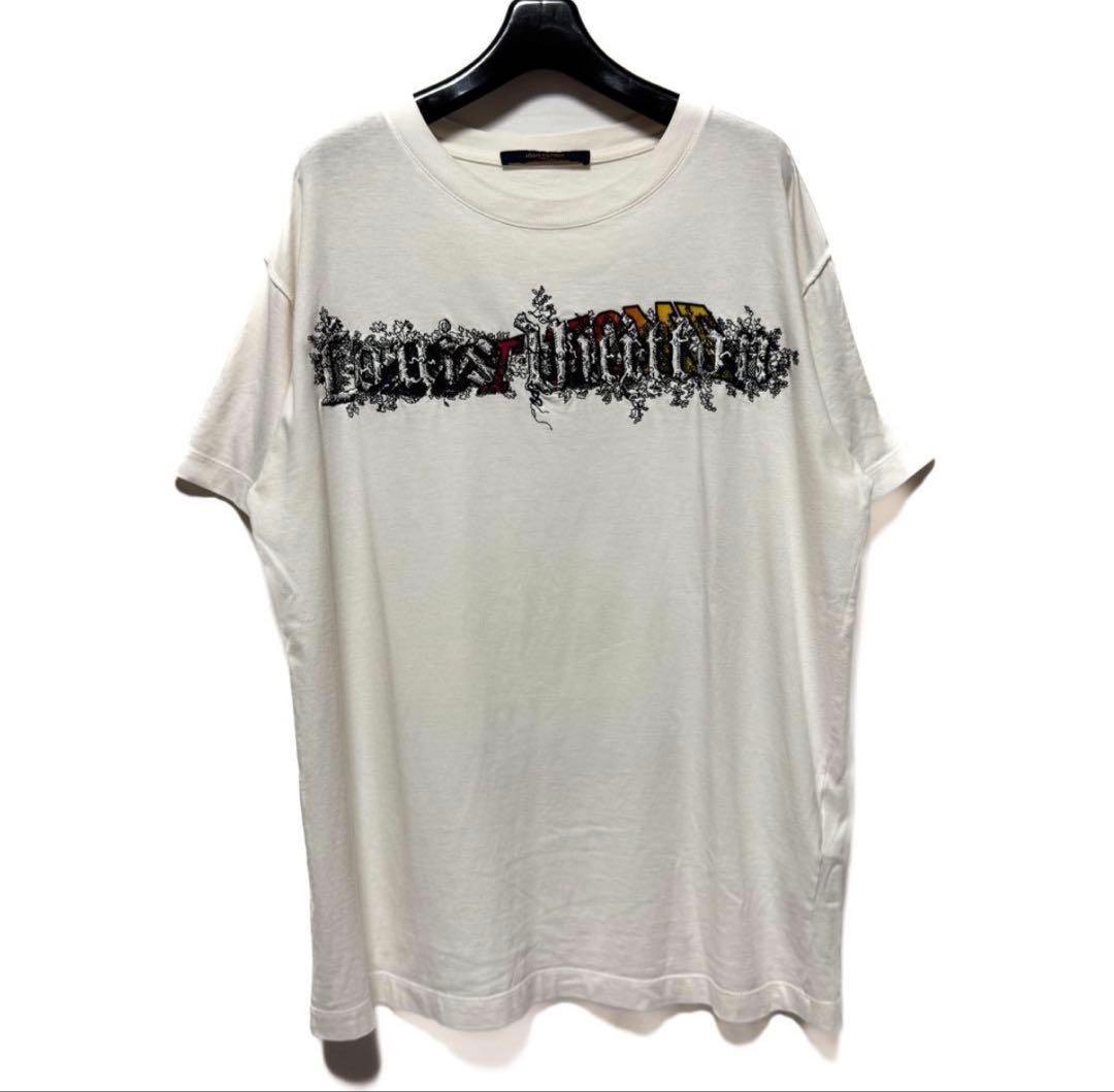 希少【LOUIS VUITTON】オズの魔法使い/ロゴ 刺繍/半袖 Tシャツ