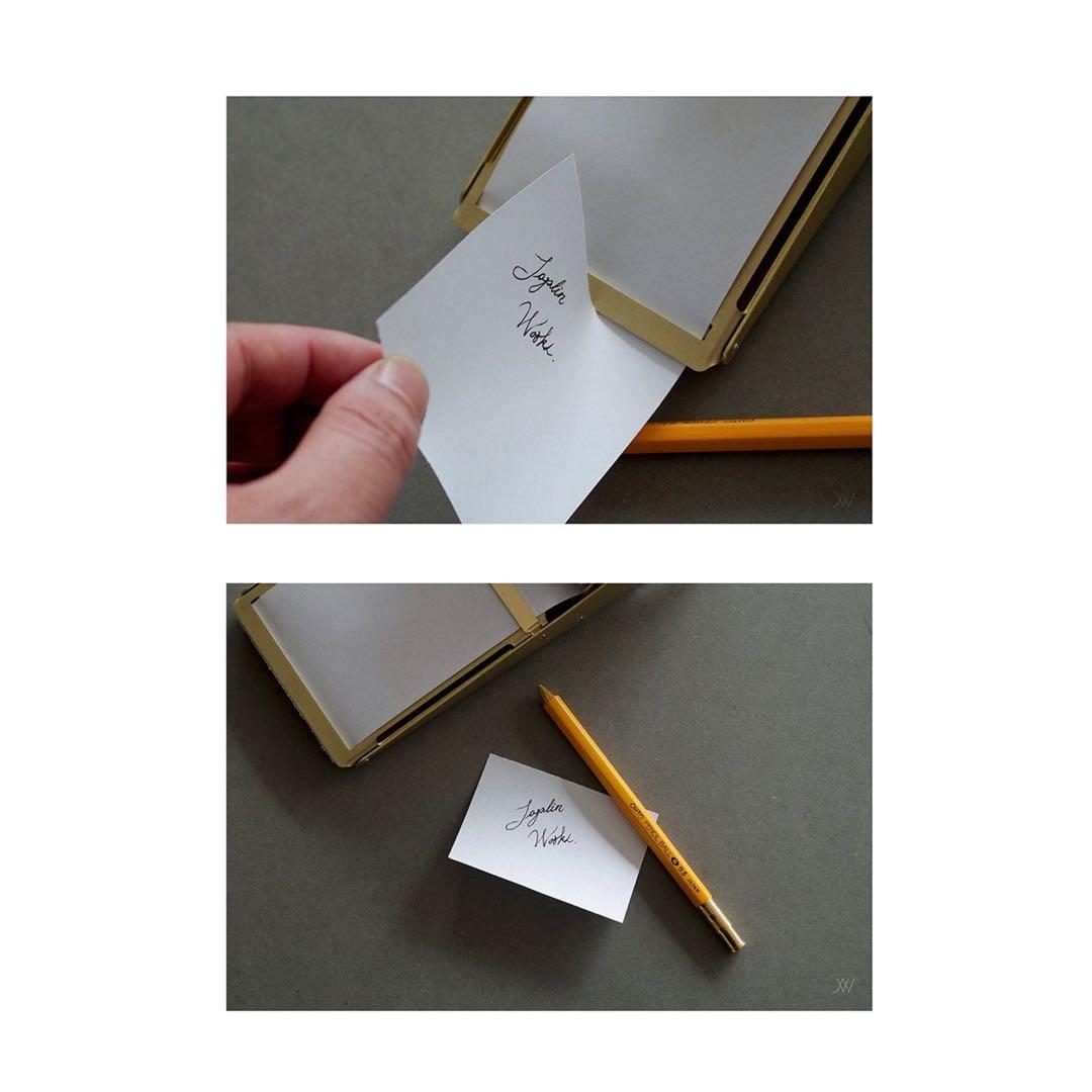 joplinworks ノート ディスペンサー メモ帳 モマデザイン 万年筆