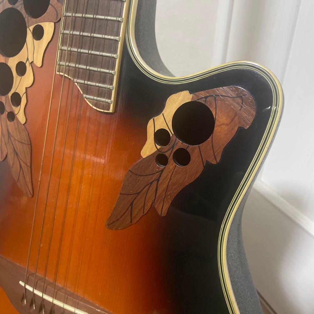 最終値下げ‼️Ovation アコースティックギター サンバースト