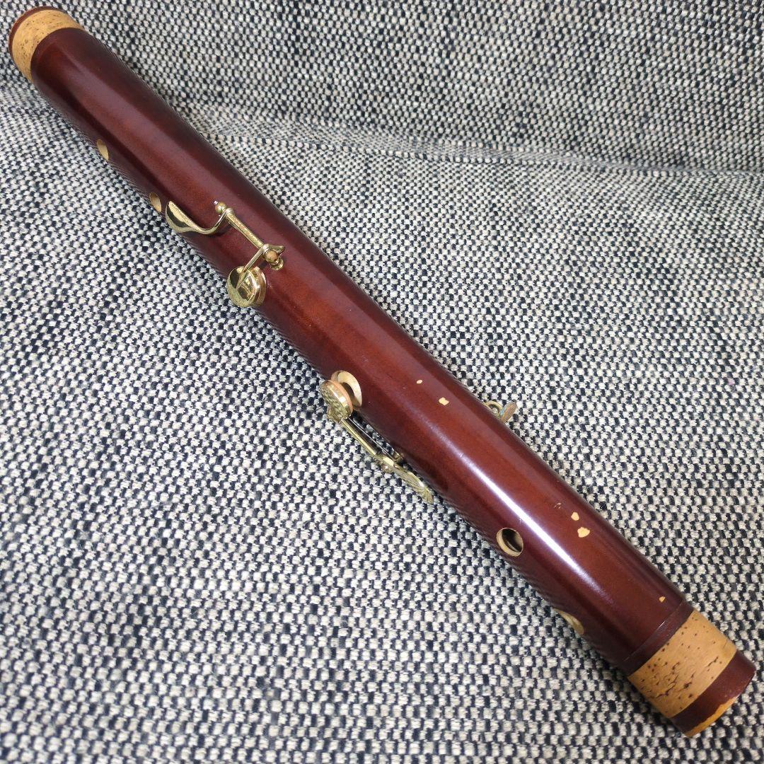 ヤマハ 高級 バスリコーダー 木製 管楽器
