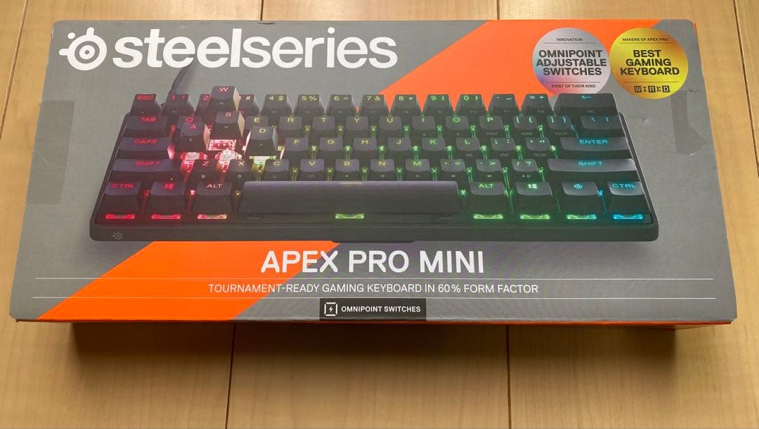 SteelSeries Apex Pro Mini JP 有線 英語配列