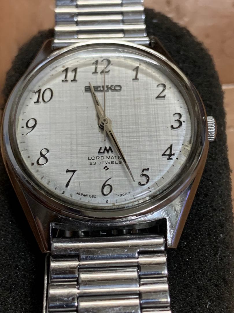 セイコー ロードマチック1974年 製 Ref.5601-9000 全アラビアダ