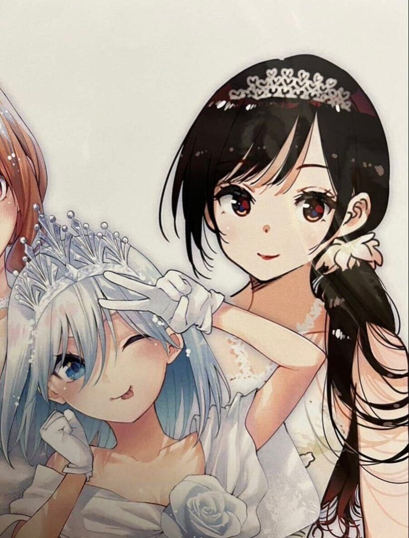 週マガラブコメヒロイン総選挙50名限定当選品の複製原画