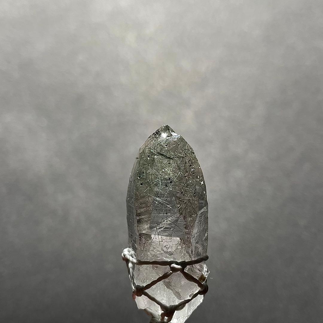 ヒマラヤ水晶 ルチルクォーツ ＊ マクラメペンダント ネックレス 28