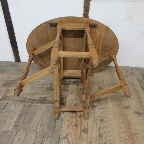 イギリス アンティーク 家具 ゲートレッグテーブル ダイニング 英国 6984d