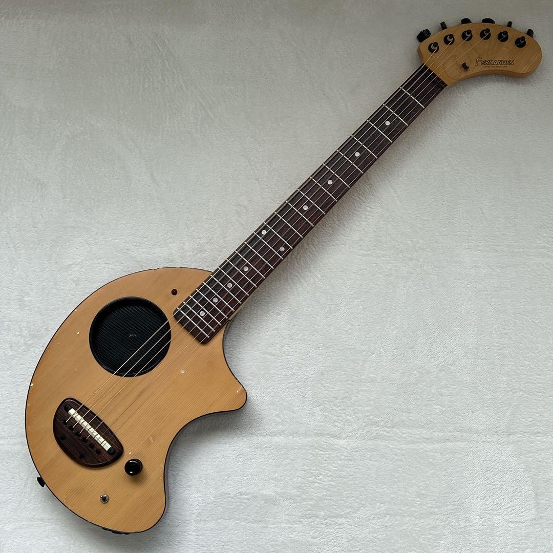 Fernandes ZO-3A エレアコ ピエゾ アンプ内蔵 ウッド 木目