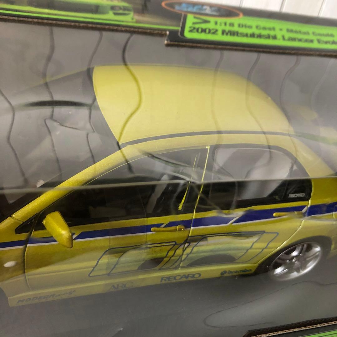 ワイルドスピード　1/18ミニカー　ランサーエボリューション