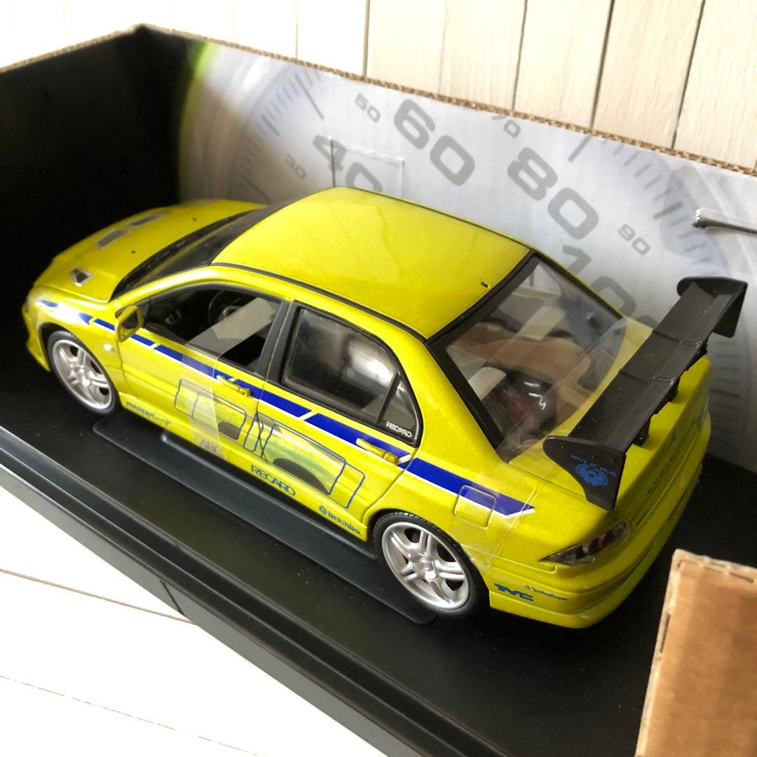 ワイルドスピード　1/18ミニカー　ランサーエボリューション