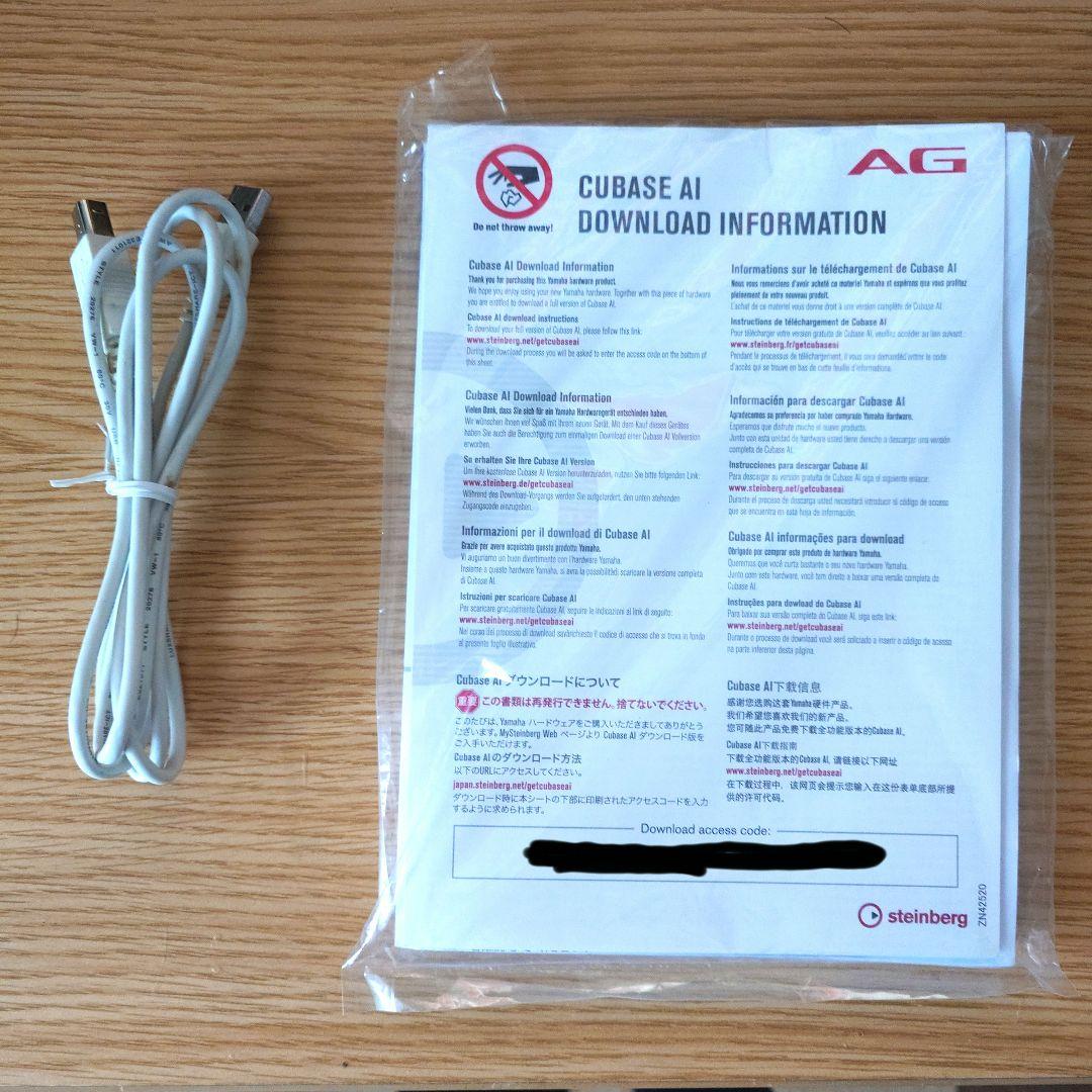 【箱付き・美品+Apple純正アダプター付】YAMAHA AG06