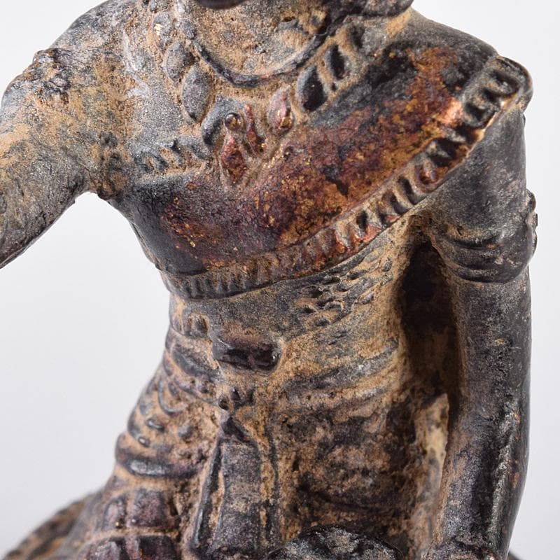 中国　古銅鍍金　チベット仏　仏像　C　8214E