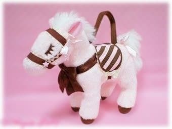 Angelic pretty milkyポニーバッグ　ピンクxブラウン