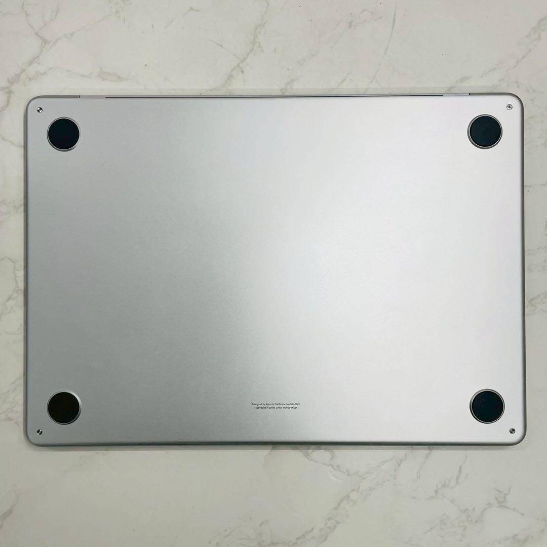 美品 macbook air 2022 M2 8GB 256GB 充放電15回